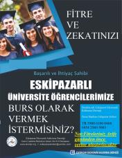 FİTRE VE ZEKATLARINIZI  ÖĞRENCİLERİMİZE BURS OLARAK VERMEK İSTERMİSİNİZ?