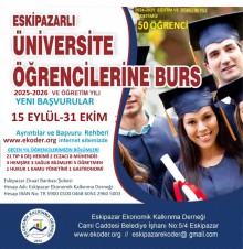 2025-2026 EĞİTİM VE ÖĞRETİM YILI BURS BAŞVURU REHBERİ