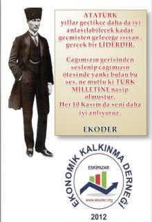 HER 10 KASIMDA DAHA İYİ ANLIYORUZ. (10.11.2019)